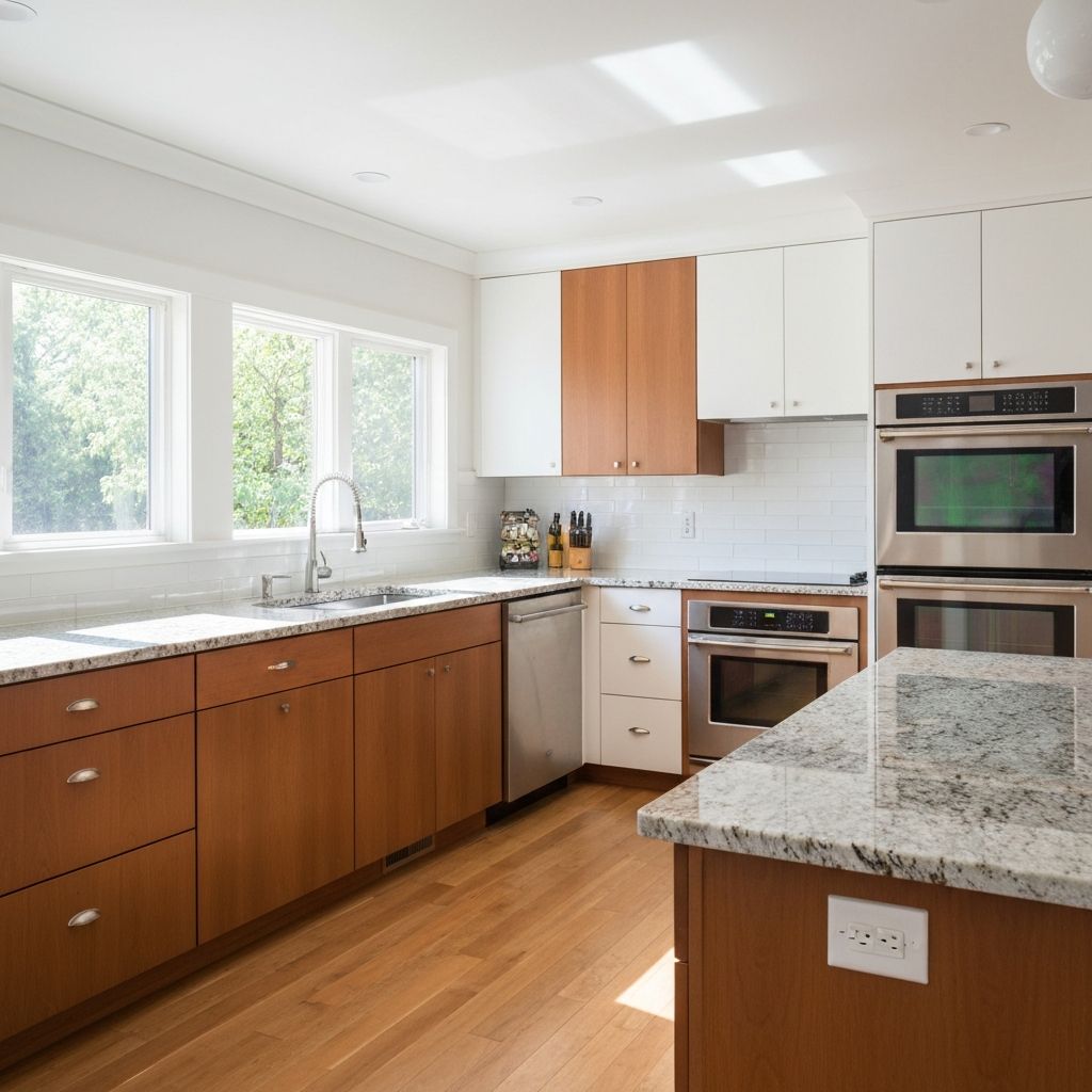 Modern kitchen renovation